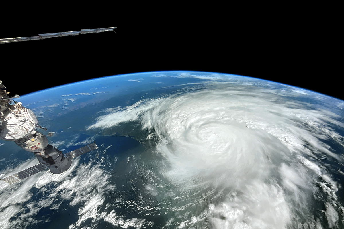 Hurricane Viewed From Space - NASA