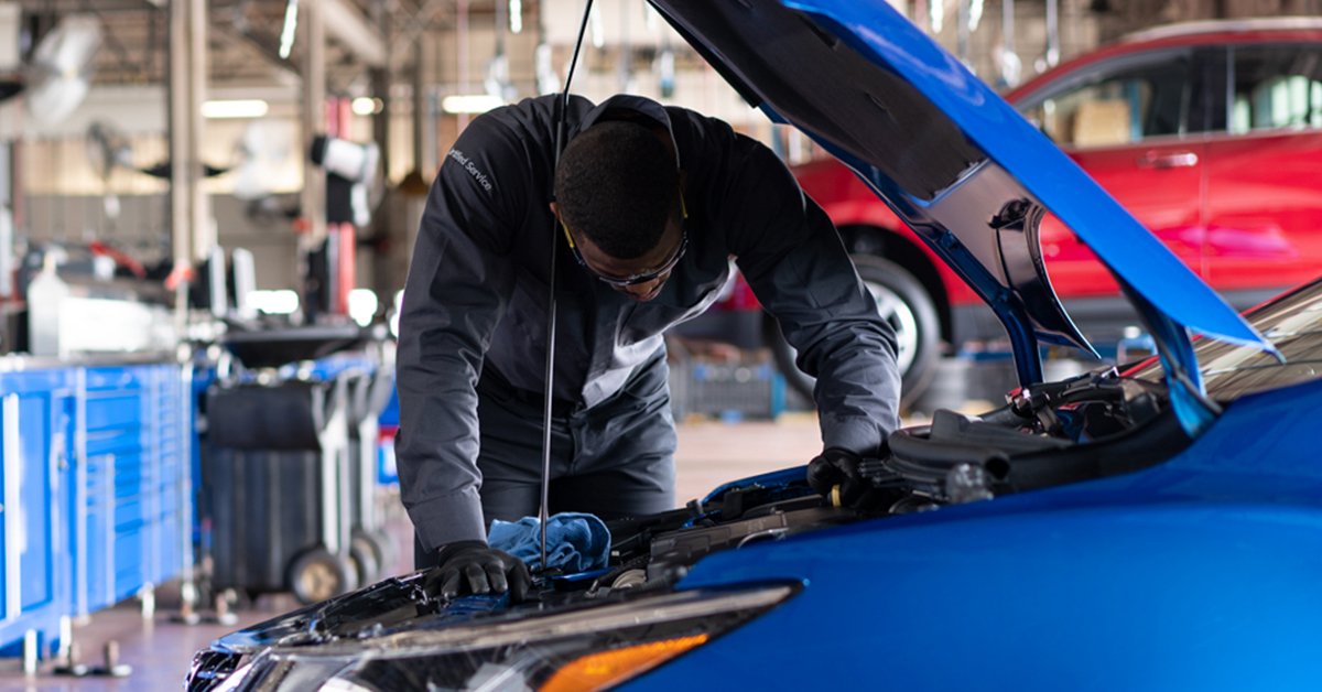 Chevy Technician Under The Hood