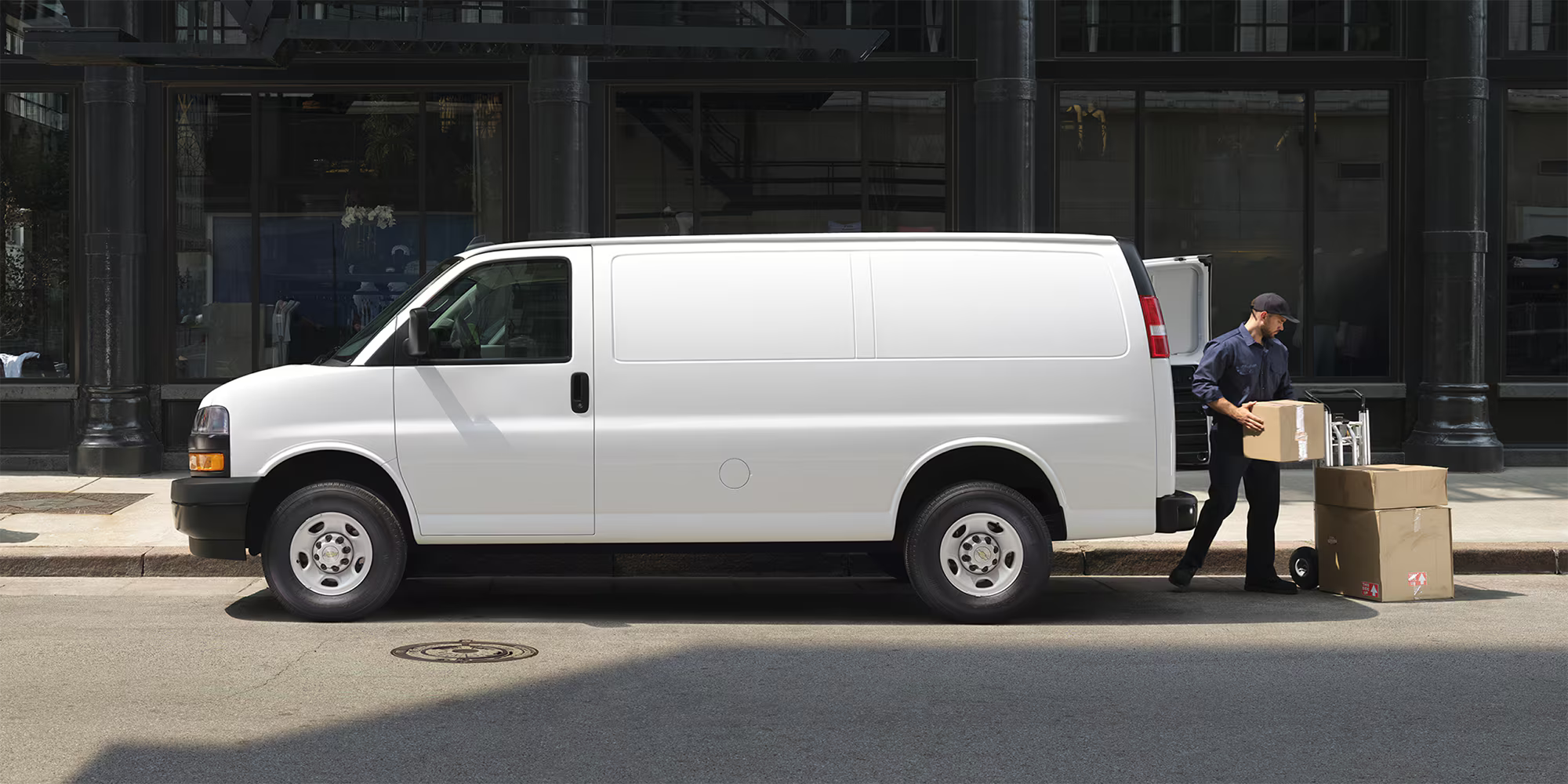 2025 Chevy Express van side view