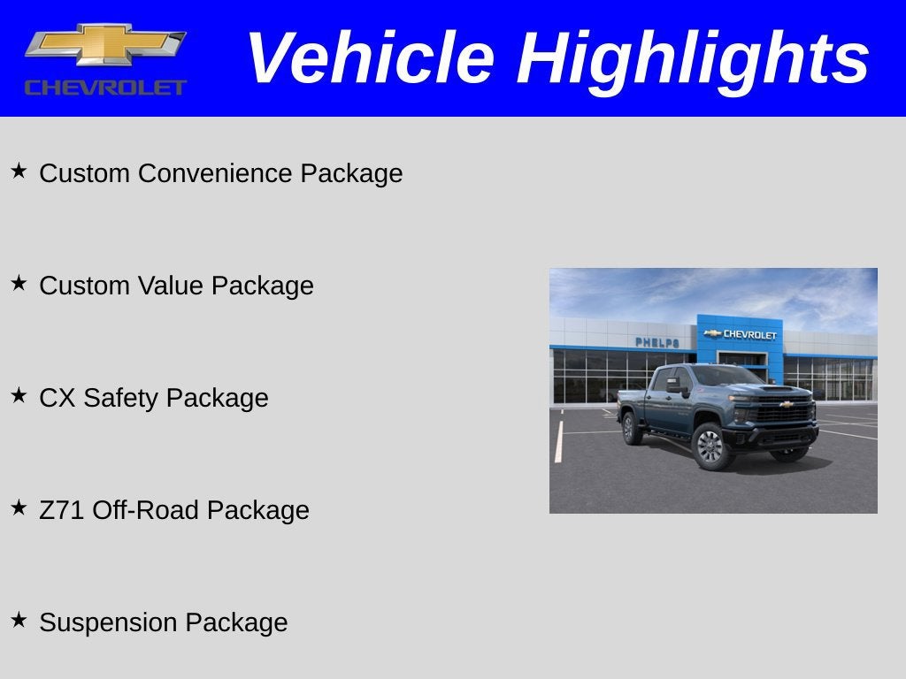 2026 Chevrolet Silverado 2500 HD Custom