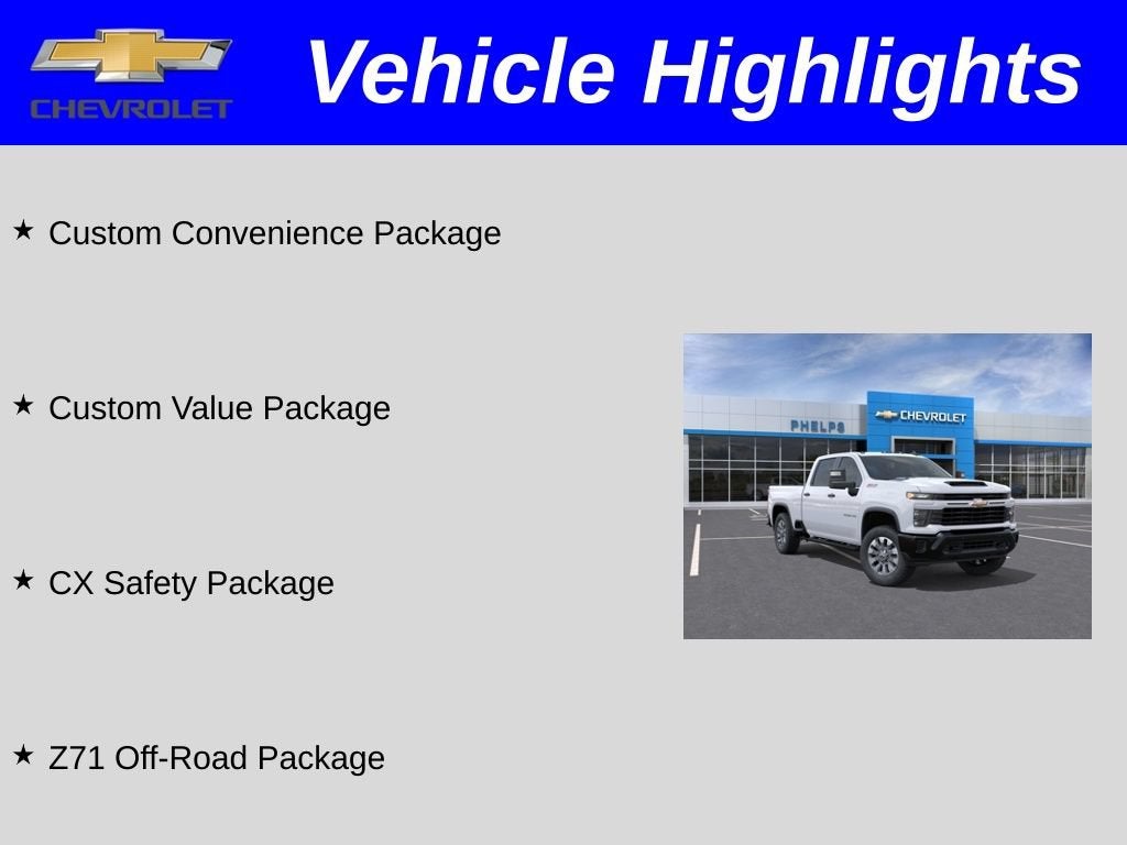 2026 Chevrolet Silverado 2500 HD Custom