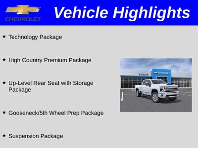 2026 Chevrolet Silverado 2500 HD High Country