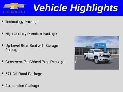 2026 Chevrolet Silverado 2500 HD High Country