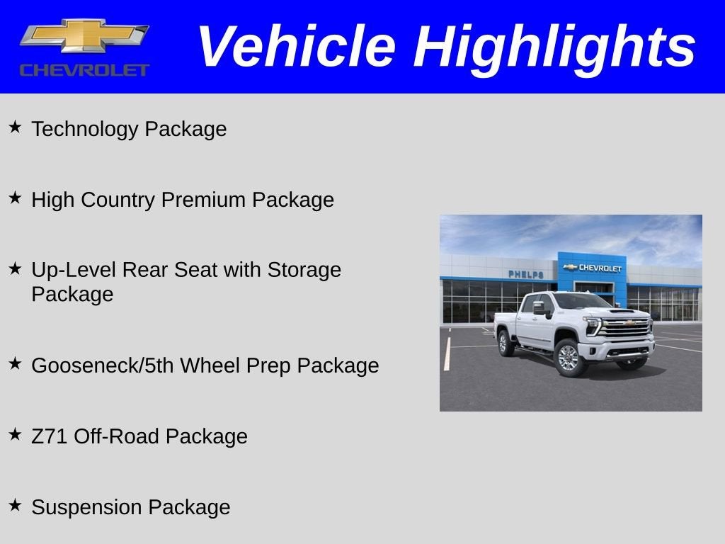 2026 Chevrolet Silverado 2500 HD High Country