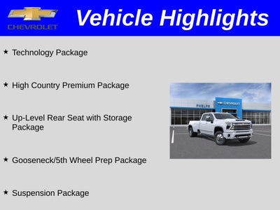 2026 Chevrolet Silverado 3500 HD High Country DRW