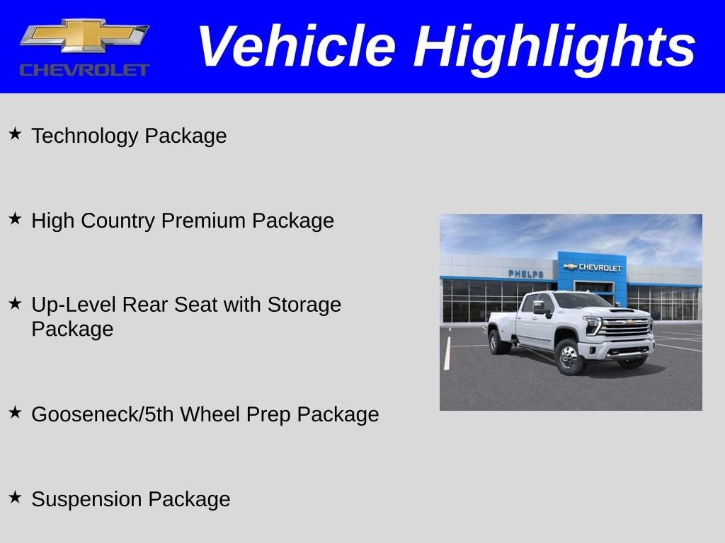 2026 Chevrolet Silverado 3500 HD High Country DRW