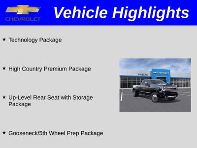2026 Chevrolet Silverado 3500 HD High Country DRW