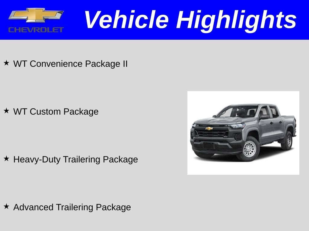 2026 Chevrolet Colorado WT
