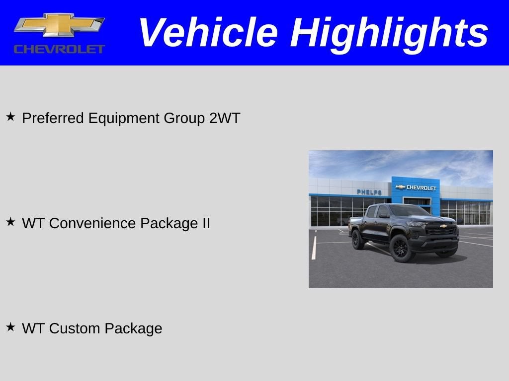 2026 Chevrolet Colorado WT