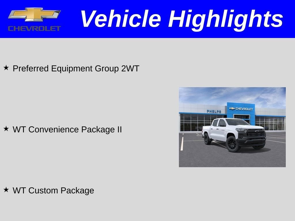 2026 Chevrolet Colorado WT