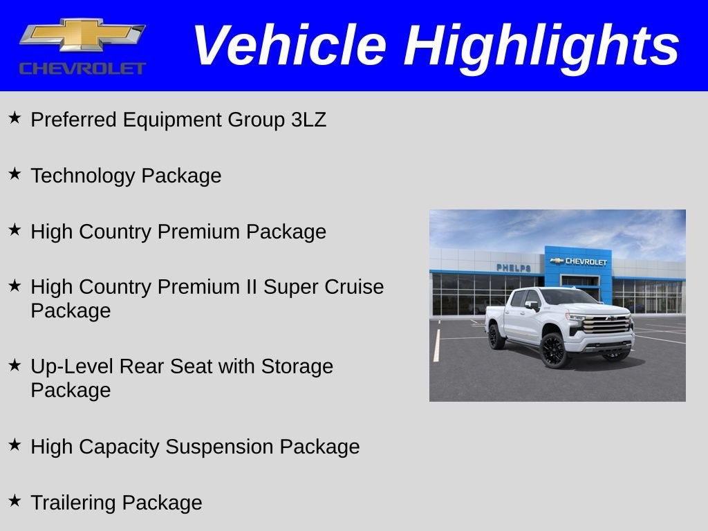 2026 Chevrolet Silverado 1500 High Country