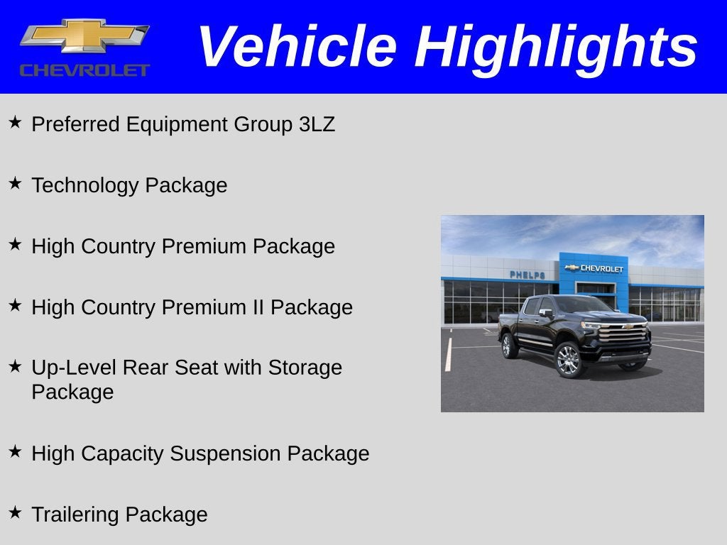 2026 Chevrolet Silverado 1500 High Country