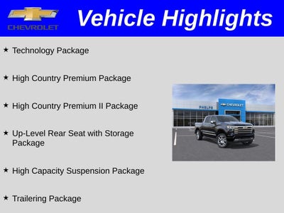 2026 Chevrolet Silverado 1500 High Country