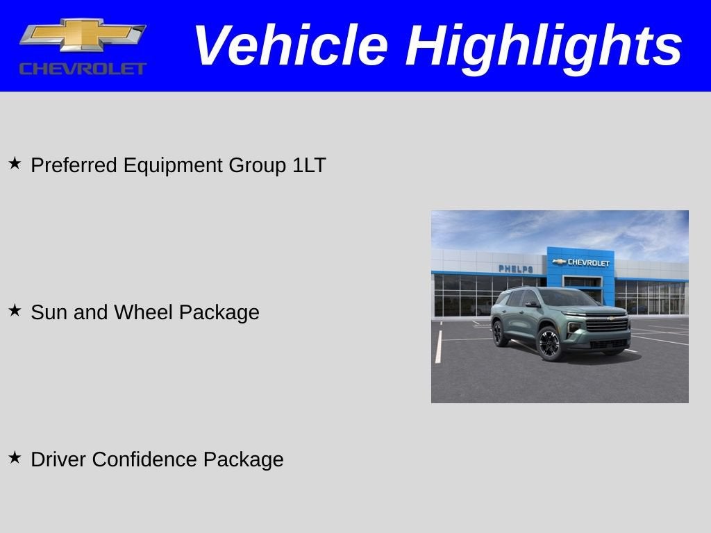 2027 Chevrolet Traverse LT