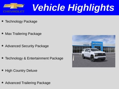 2026 Chevrolet Suburban High Country