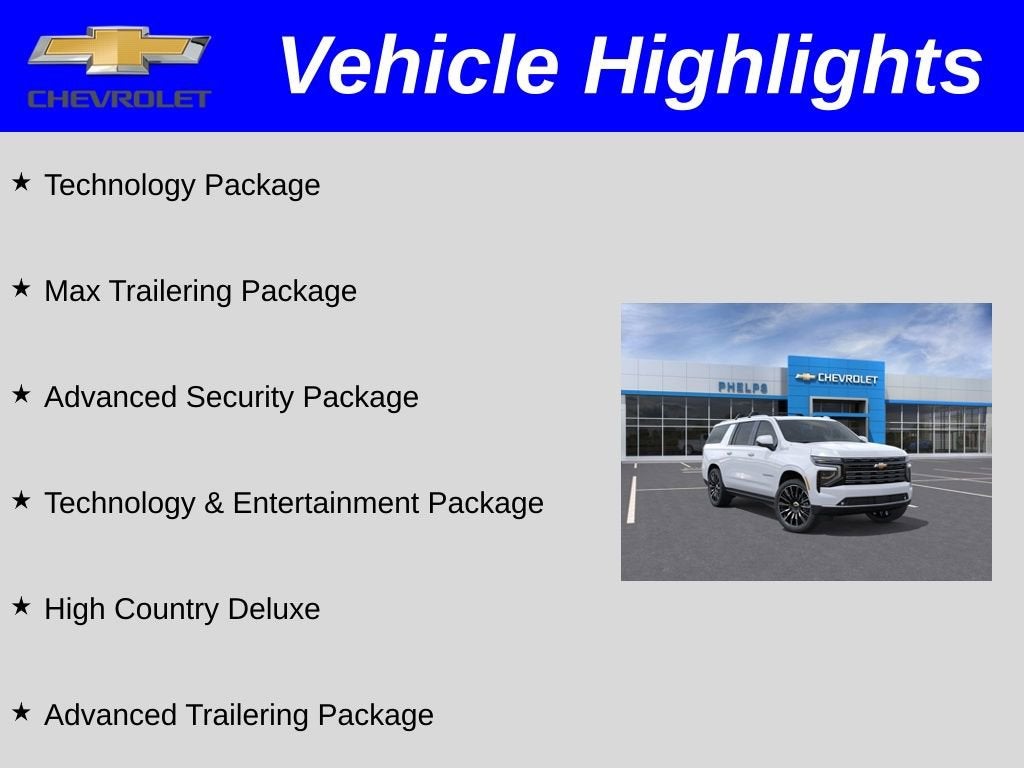 2026 Chevrolet Suburban High Country