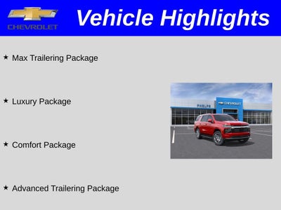 2026 Chevrolet Tahoe LT
