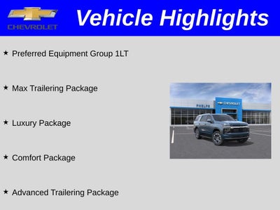 2026 Chevrolet Tahoe LT