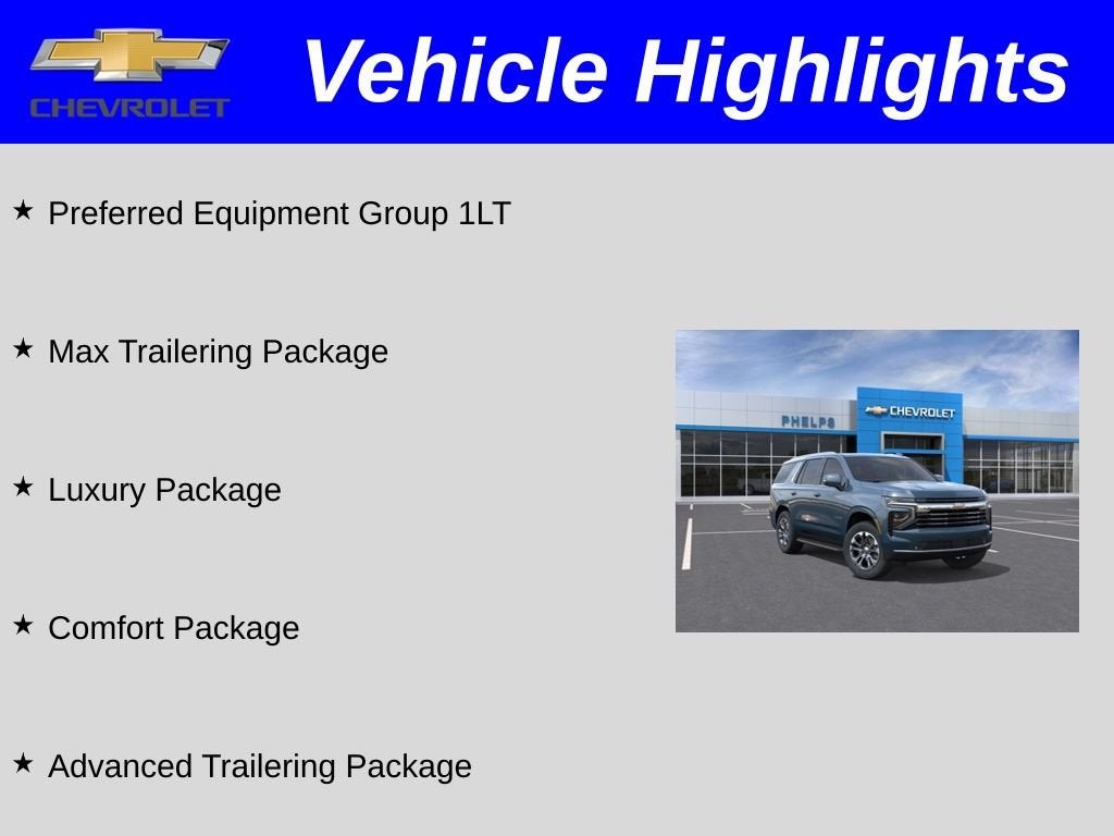 2026 Chevrolet Tahoe LT