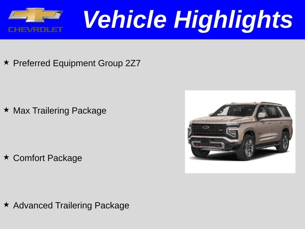 2027 Chevrolet Tahoe Z71