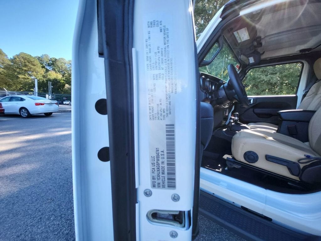 2023 Jeep Wrangler 2-Door Sport S 4x4