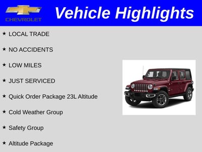 2021 Jeep Wrangler Unlimited Sahara Altitude 4x4