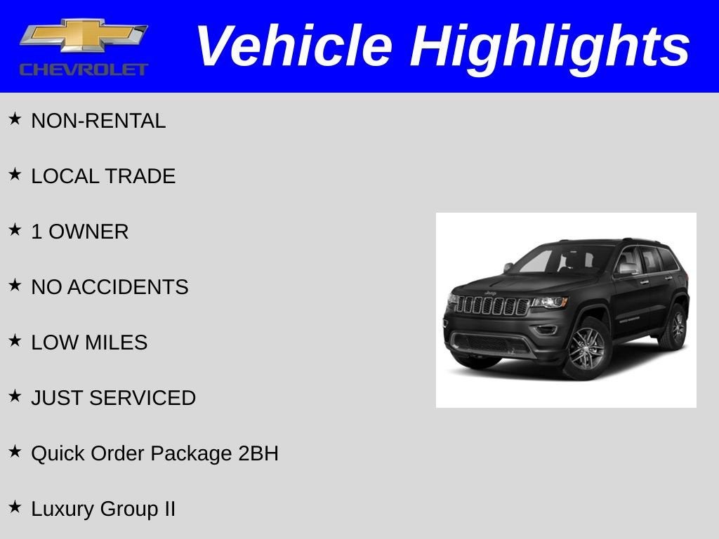 2021 Jeep Grand Cherokee Limited 4x4