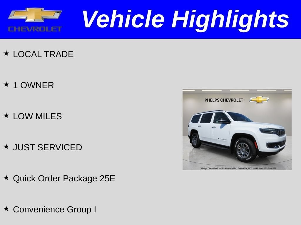2024 Jeep Wagoneer Series I 4x4