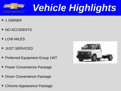 2023 Chevrolet Express Cutaway 3500 Work Van
