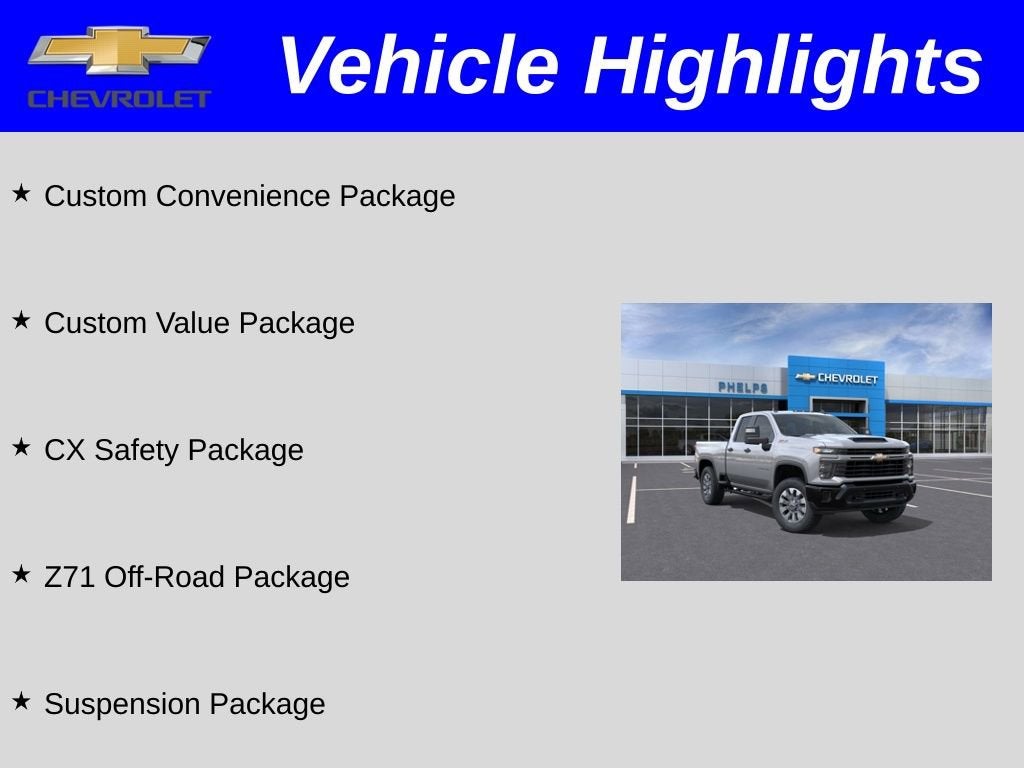 2026 Chevrolet Silverado 2500 HD Custom