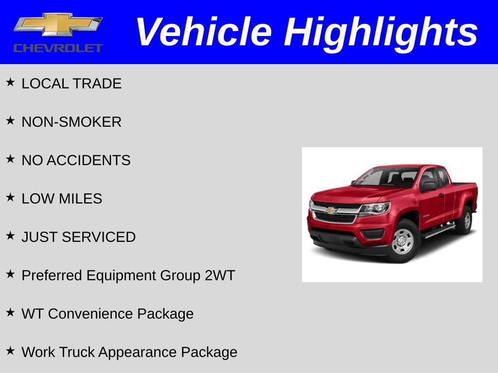 2020 Chevrolet Colorado 2WD Work Truck