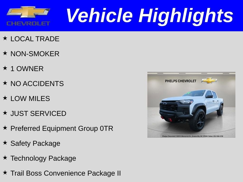 2024 Chevrolet Colorado Trail Boss