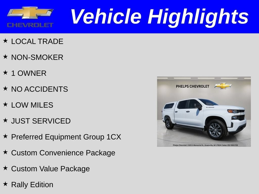 2022 Chevrolet Silverado 1500 LTD Custom
