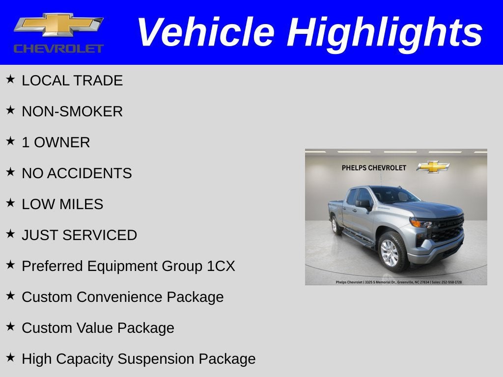 2024 Chevrolet Silverado 1500 Custom