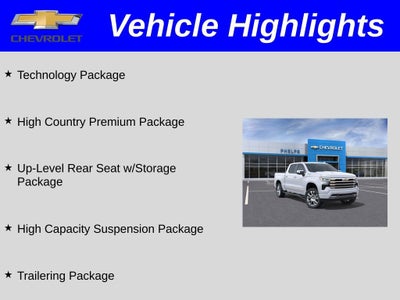 2026 Chevrolet Silverado 1500 High Country