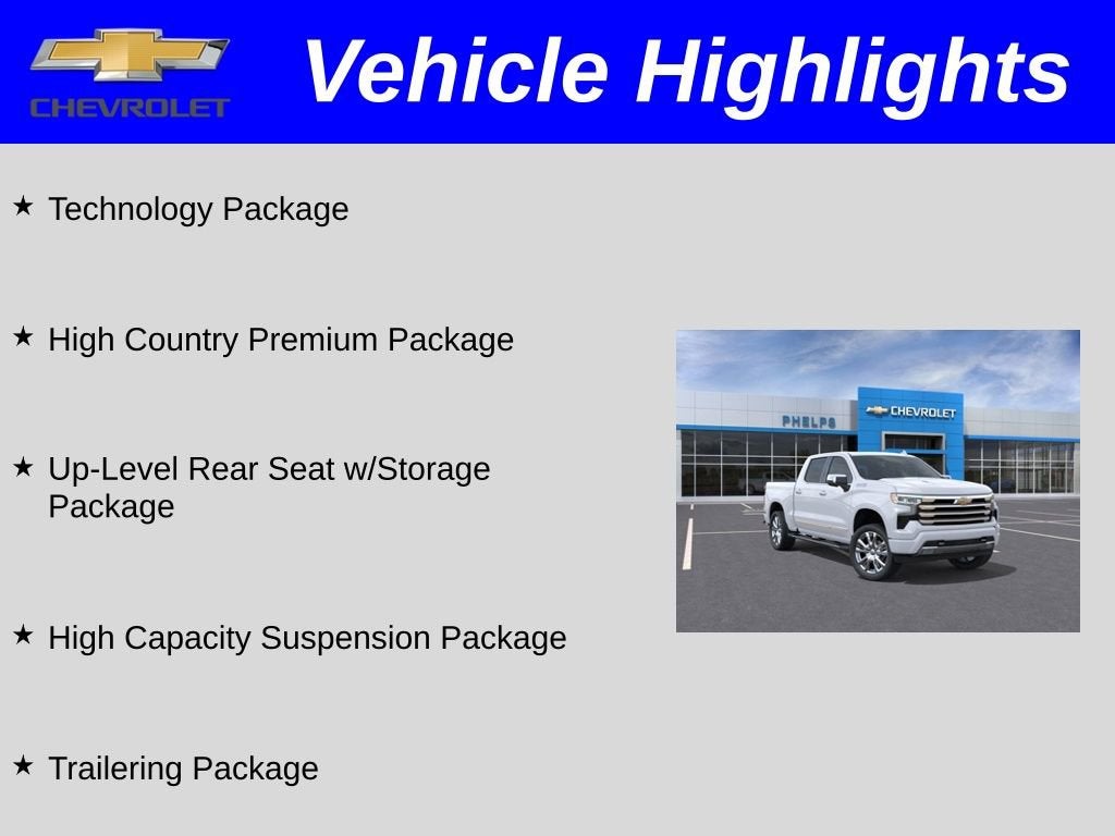 2026 Chevrolet Silverado 1500 High Country