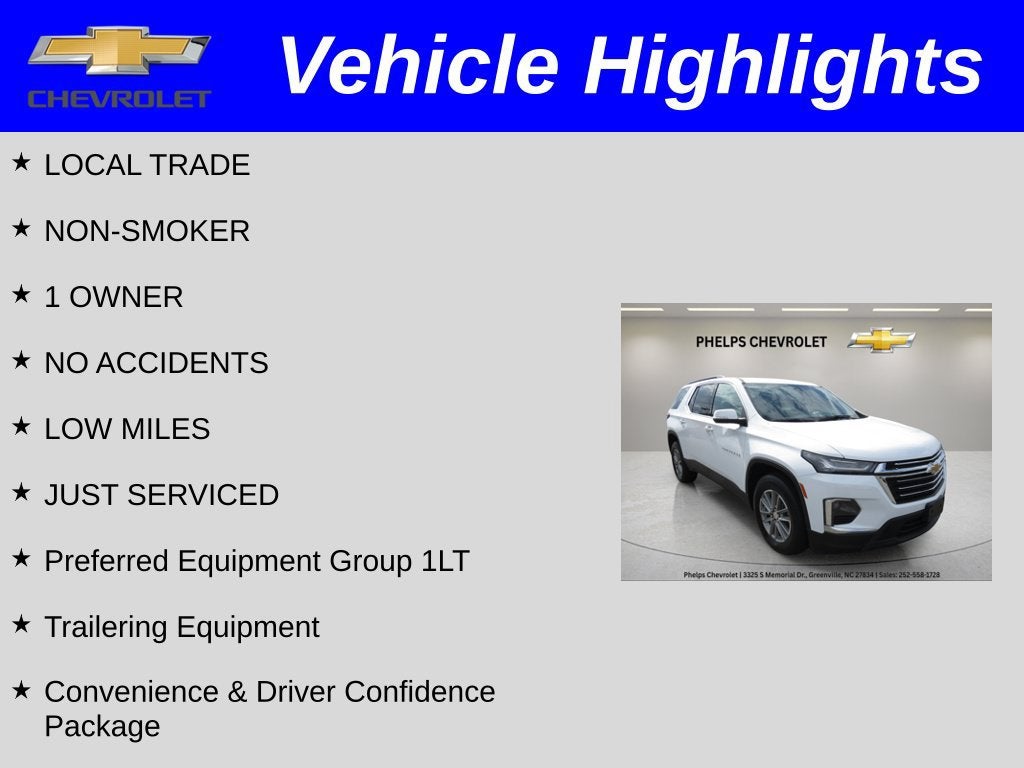 2023 Chevrolet Traverse LT Cloth