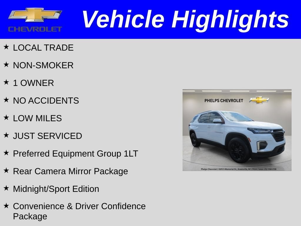 2023 Chevrolet Traverse LT Cloth