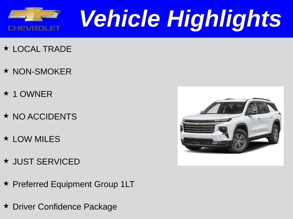 2025 Chevrolet Traverse LT
