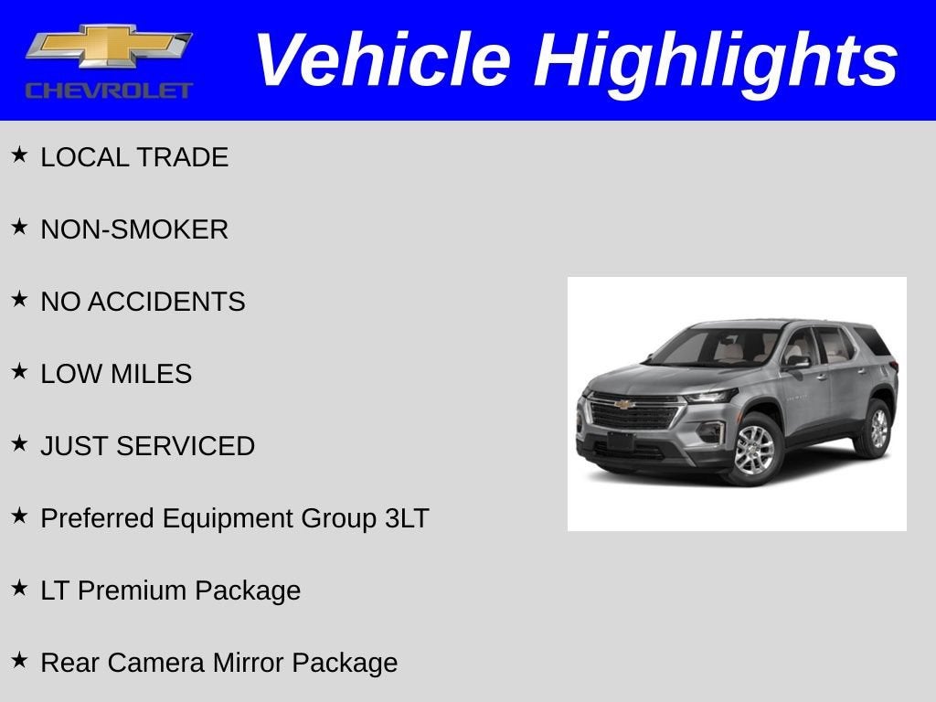 2023 Chevrolet Traverse LT Leather