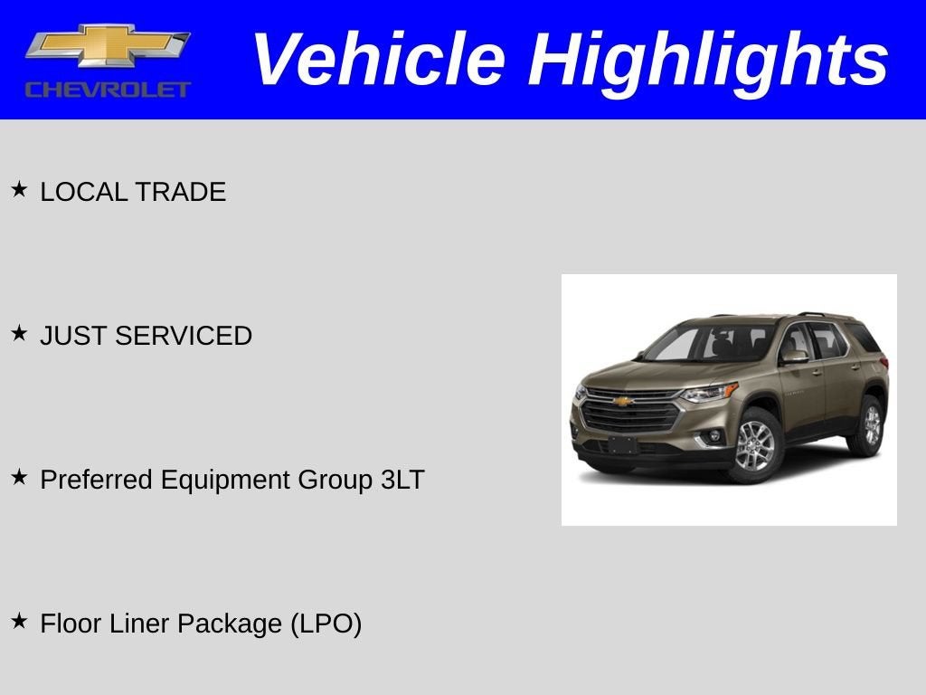 2019 Chevrolet Traverse LT Leather