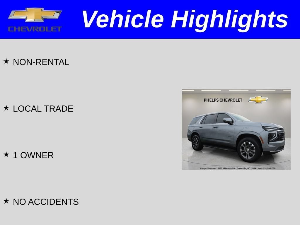 2025 Chevrolet Tahoe LS