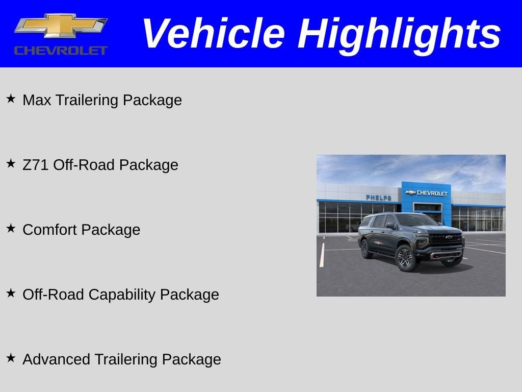 2026 Chevrolet Suburban Z71