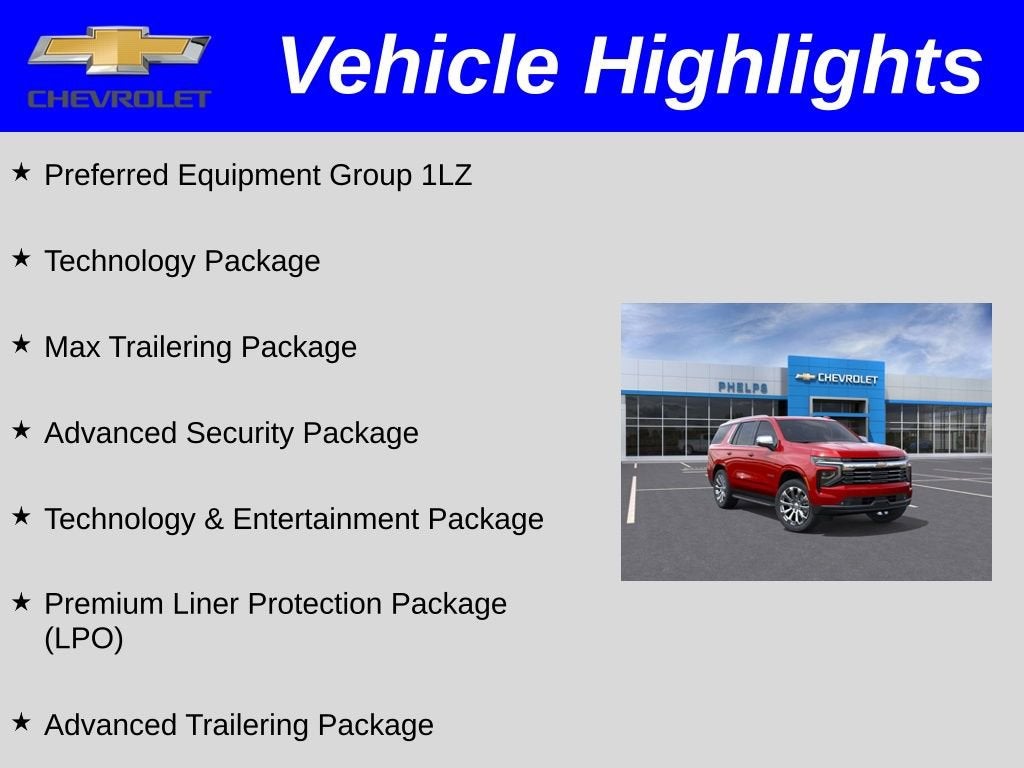 2026 Chevrolet Tahoe Premier