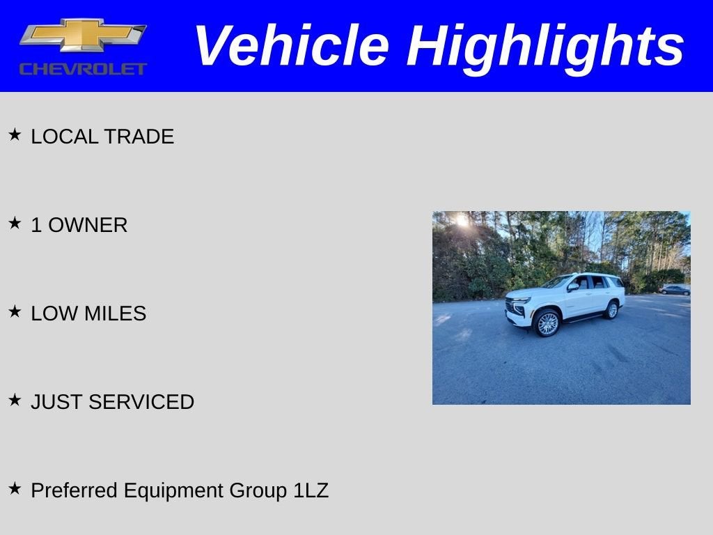 2025 Chevrolet Tahoe Premier