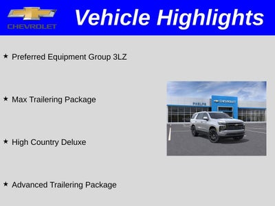 2026 Chevrolet Tahoe High Country