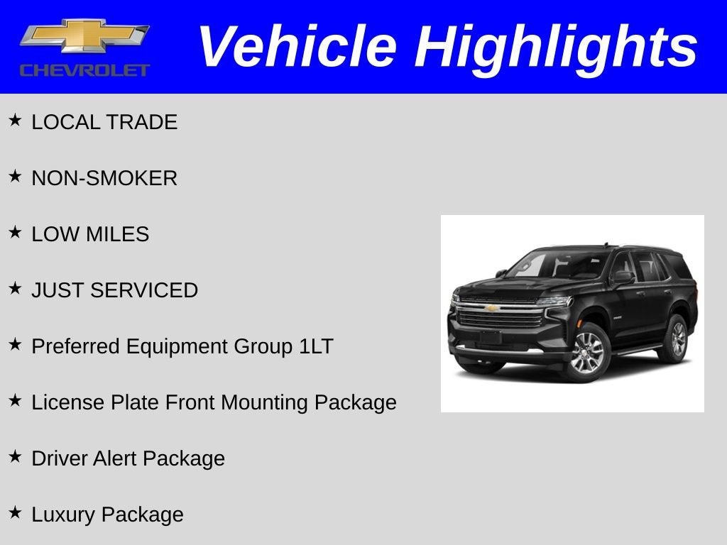 2022 Chevrolet Tahoe LT