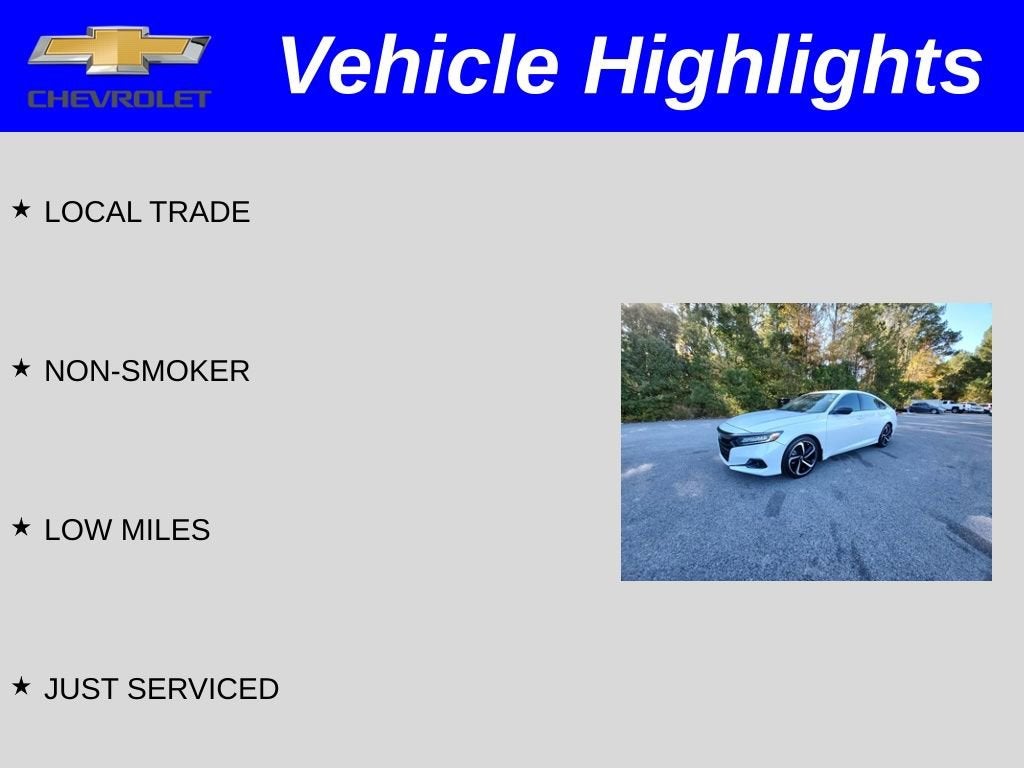 2022 Honda Accord Sedan Sport SE