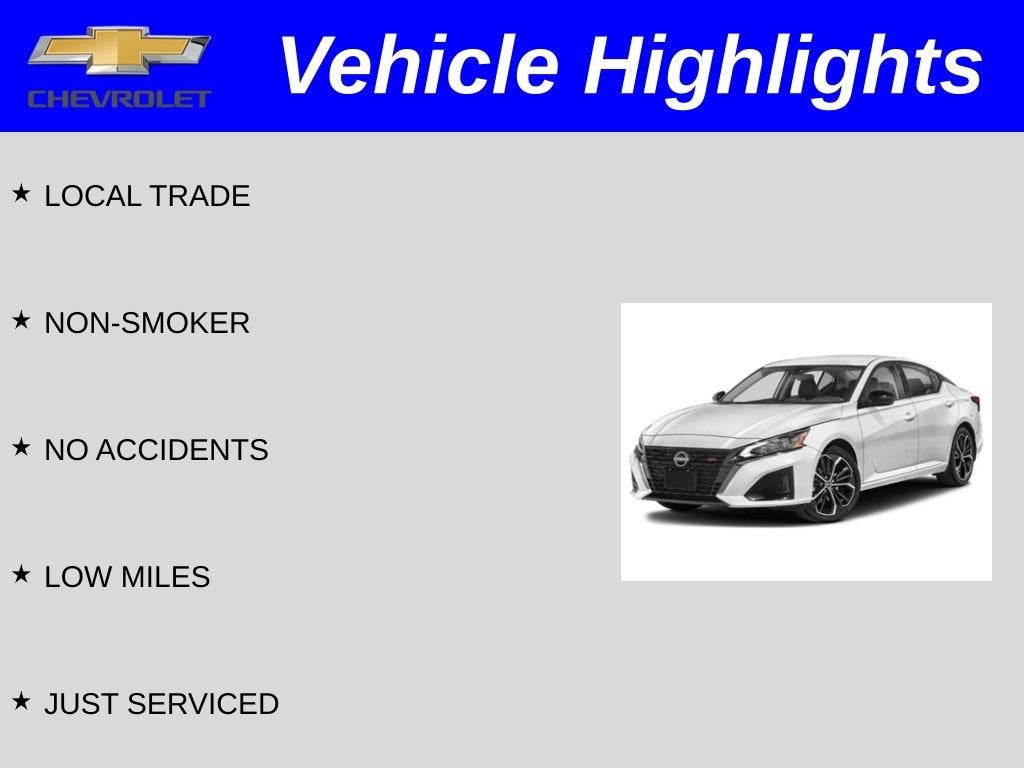 2024 Nissan Altima SR FWD