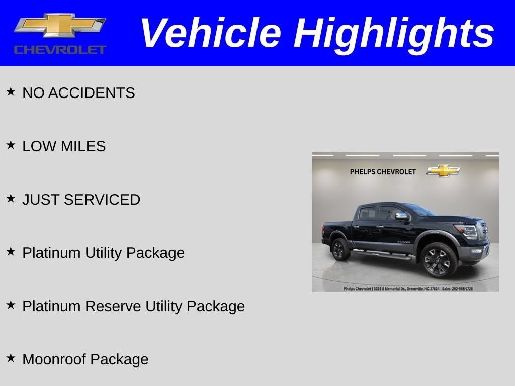 2024 Nissan TITAN Crew Cab Platinum Reserve 4x4